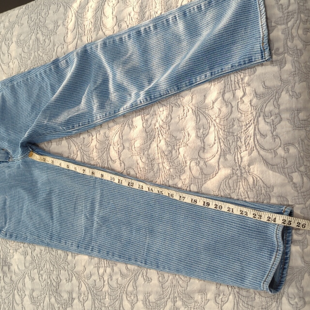 Blue Jeans - Levi Strauss 725 High Rise Straight- blue light stripe size 26 - Picture 8 of 9